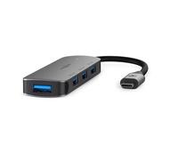 Nedis Hub USB 1x USB-C™ - 4x USB A, 4-Port (e), USB 3.2 Gen1, Stromversorgung USB 5 Gbps
