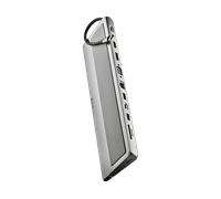 NGS Docking USB-C WonderDock 12 Pro – 3xUSB, 2xHDMI 4K, VGA, RJ45, lettore schede, USB-C PD – Grigio