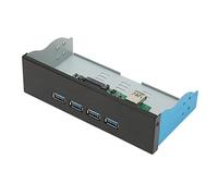 Hub Pannello Frontale USB 3.1, 1 Porta di Collegamento Superiore e 4 Porte Downstream 10 Gbps, 4 Interfacce USB 3.1, USB 3.1 Gen 2, 5,25 Pollici Applicabile All'applicazione Hub USB