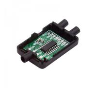 System-S USB 2.0 PCBA Hub 1 a 2 splitter con custodia, adattatore PCB, colore nero