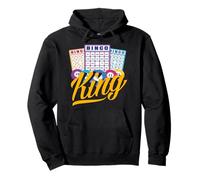 Hub per appassionati di Bingo King Bingo Player Felpa con Cappuccio