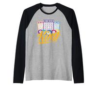 Hub per appassionati di Bingo King Bingo Player Maglia con Maniche Raglan