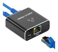 Hub per porte LAN ad alta velocità | Cavo USB ed | Splitter Ethernet, Espandi le tue connessioni di rete con facilità, perfetto per uffici domestici e piccole imprese, funzionamento veloce e