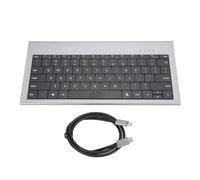Hub per Tastiera 11 in 1, Docking Station per Tastiera Multi Hub USB C KeyHub 78 Tasti, 4K HDMI VGA USB 3.0 * 3 USB C 100 W PD USB C 1000 Mbps RJ45 Slot per Scheda SD Slot per