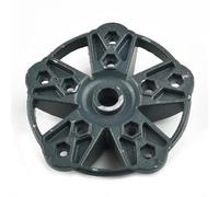 Hub per turbina eolica per generatori eolici di piccole/medie dimensioni a 3 pale e 5 pale, acciaio resistente, design spesso, componente di trasmissione coppia ad alta resistenza (5 lame)