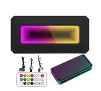 Hub per ventola del computer ARGB a 8 porte per PC | Controllo astuto della temperatura della scheda madre dell'algoritmo del prisma per gli accessori del software