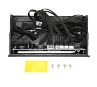 Hub per ventole per raffreddamento PC, controller ventole integrato con uscita stabile, installazione sicura per alimentazione a doppio alimentatore