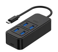 Hub porta USB - Hub USB 3.0, splitter USB, estensore USB, estensore multiplo a 5 porte USB | Hub dati USB, trasferimento dati veloce Espansore USB per computer portatile Flash Drive Console Hdd
