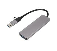 Hub Portatile, Trasmissione a 5 Gbps Hub USB C a Forte compatibilità per i Viaggi