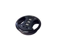 Hub Powerdata Technologies USB150, In-Desk, USB/Audio/Media