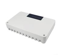 Hub Radiante 5 Indicatore LED Hub Radiante 5 Indicatore LED Hub(8) | Gestione 5 zone indipendenti, luce indicatrice stato, materiale ABS per robusto, per ideale case medie