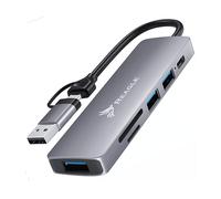 HUB REAGLE HUB ATTIVO USB 3.2 GEN1 6 in 1