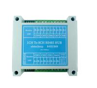 Hub RS485 A 8 Canali, Ripetitore Di Bus 485 Di Livello Industriale, Segnale For Tutti I Protocolli Bus 485, Modbus RTU Ascii, PLC, Telecamera PTZ