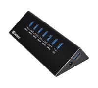 Hub Sandberg 7 porte 5000 Mbit/s USB 3.2 Gen 1 con ricarica