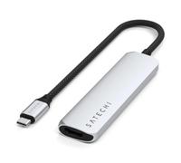 ST-P4SS - Adattatore multiporta Slim 4 in 1 USB-C Satechi 4K argento