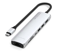 Hub Satechi 7 porte 10000 Mbps modello ST-P7SS con HDMI, USB-C, USB-A, Ethernet