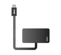 Ekon adattatore HUB, HDMI, USB-A, USB-C, cavo USB-C, protezione antipiega, per PC, laptop, TV, Smart TV, MacBook, Monitor, proiettore, PlayStation