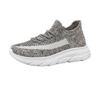 Hub Scarpe da uomo Plus Size Foreign Trade Scarpe da uomo e da donna, scarpe da ginnastica leggere e comode, da corsa, da uomo, traspiranti, per il tempo libero, per uomo e uomo, colore nero, per