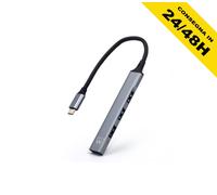 HUB SLIM USB TYPE-C 4 PORT USB 3.2 EWENT EW 1145 MULTIPRESA USB 3.2