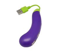 Hub, Splitter A Forma Di Melanzana Per Laptop, Adattatore Multiporta, Espansore, Divisore Porta, Hub Multiporta Espansione Porta Per Laptop Per, Tastiera