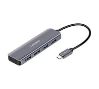 Hub splitter convertitore da tipo C / USB-C a USB-C Lenovo C04 4 in 1
