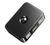 Hub stampante USB, scatola selettore USB dispositivo, hub di condivisione dati ad alta velocità con design stabile di connessione, splitter USB per computer, accessorio con stile compatto, strumenti