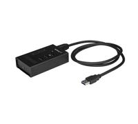 Hub StarTech.com 4 porte 5Gbps USB 3.2 Gen 1 metallo ricarica rapida