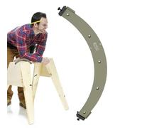 Hub -Strumento ausiliario di rifilatura, manuale angolare - Modelli di router precisi - Routing strumento di taglio leggero per fattore di segnaletica -Progetti di appiattimento per la casa