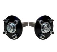Hub & Stub Assi,Quad & Atv Rimorchio 4 Borchie 10.2cm Pcd 35x35mm 750kgs (Set 2)