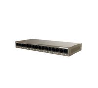 Tenda Switch 16 Porte Gigabit, 10/100/1000 Mbps, Switch Ethernet Montaggio Desktop o a Parete, Plug & Play, Nessuna Configurazione Richiesta, VLAN a Una Chiave, Struttura in Acciaio(TEG1016M)