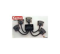 Hub switch 4 porte per interfacce controllo motori passo passo su porta LPT para