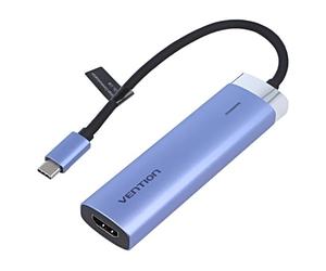 Hub TGESB USB 3.0 blu Numero di porte: 5 0,15 m ABS, alluminio VENTION