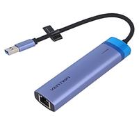 Hub TGFSB USB 3.0 blu Numero di porte: 5 0,15 m ABS, alluminio VENTION