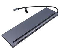 Hub THSHC USB 2.0, USB 3.0, USB 3.2 PnP grigio Numero di porte: 12 0,25 m VEN...