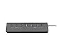 Hub TnB 7 porte USB 3.0 5 Gbps modello HUBUSB7ALUC alluminio grigio