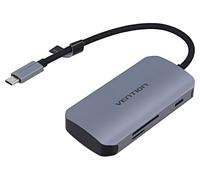 Hub TNHB USB 3.0 PnP grigio Numero di porte: 6 0,15 m ABS, alluminio VENTION