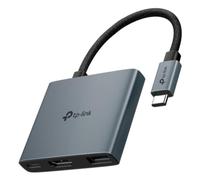 ADATTATORE TP-LINK 3 in 1 UH3020C da USB-C a 3 porte con HDMI 4K@60Hz, PD 100W e
