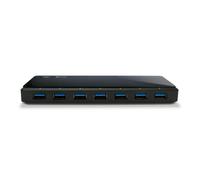 TPLINK UH720 - 7-port USB 3.0 hub including power supply unit - 2x charging por