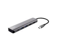 HUB Trust 26325 DALYX USB C Gray