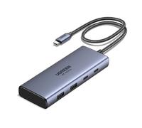 Hub UGREEN 7 in 1 USB-C a 2 HDMI (4K a 60 Hz) + 2 USB-A3.2 + 2 USB-C3.2 + PD (100 W)