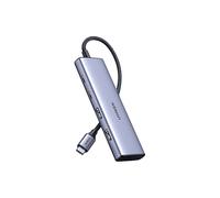 Hub USB-C 3.0 4-Port (2xUSB-A 2xUSB-C) 20 cm, Grigio