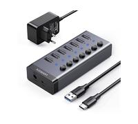HUB UGREEN Ugreen Hub 7In1 Usb-C 7X Usb 3.0 12V 2A Per Alimentare Gli Accessori Del Laptop Cm481