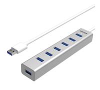 Hub Unitek 7 porte 5 Gbps USB 3.2 Gen 1 modello Y-3090 con adattatore AC