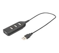 HUB 4 PORTE USB 2.0 DIGITUS CON CAVO