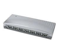 HUB USB 2.0 7 porte esterno + cavo 1,5 m incluso alimentatore + cavo 1,5 m NEW