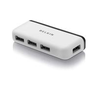Belkin F4U021BT hub di interfaccia 480 Mbit/s Nero, Bianco