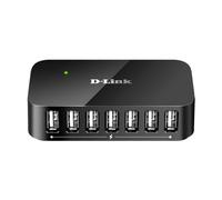D-Link DUB-H7 USB 2.0 Type-B 480 Mbit/s Nero