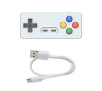Hub USB 2.0 in divertente forma di gioco si espande a 2 porte di tipo C e 2 porte USB per tastiere e altro ancora