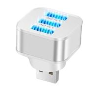 Hub USB 2.0 - Splitter USB per laptop - Hub Adattatore USB a 3 porte | Extender porta USB in lega di alluminio/Abs | Accessorio portatile per un facile trasferimento e ricarica,