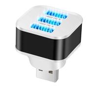 Hub USB 2.0 - Splitter USB per laptop - Hub Adattatore USB a 3 porte | Extender porta USB in lega di alluminio/Abs | Accessorio portatile per un facile trasferimento e ricarica,